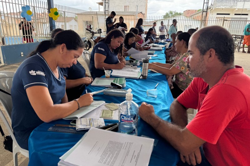 Foto: Divulgação - Mutirão de atendimentos reúne centenas de usuários para atualização do CadÚnico e Bolsa Família em Itabela