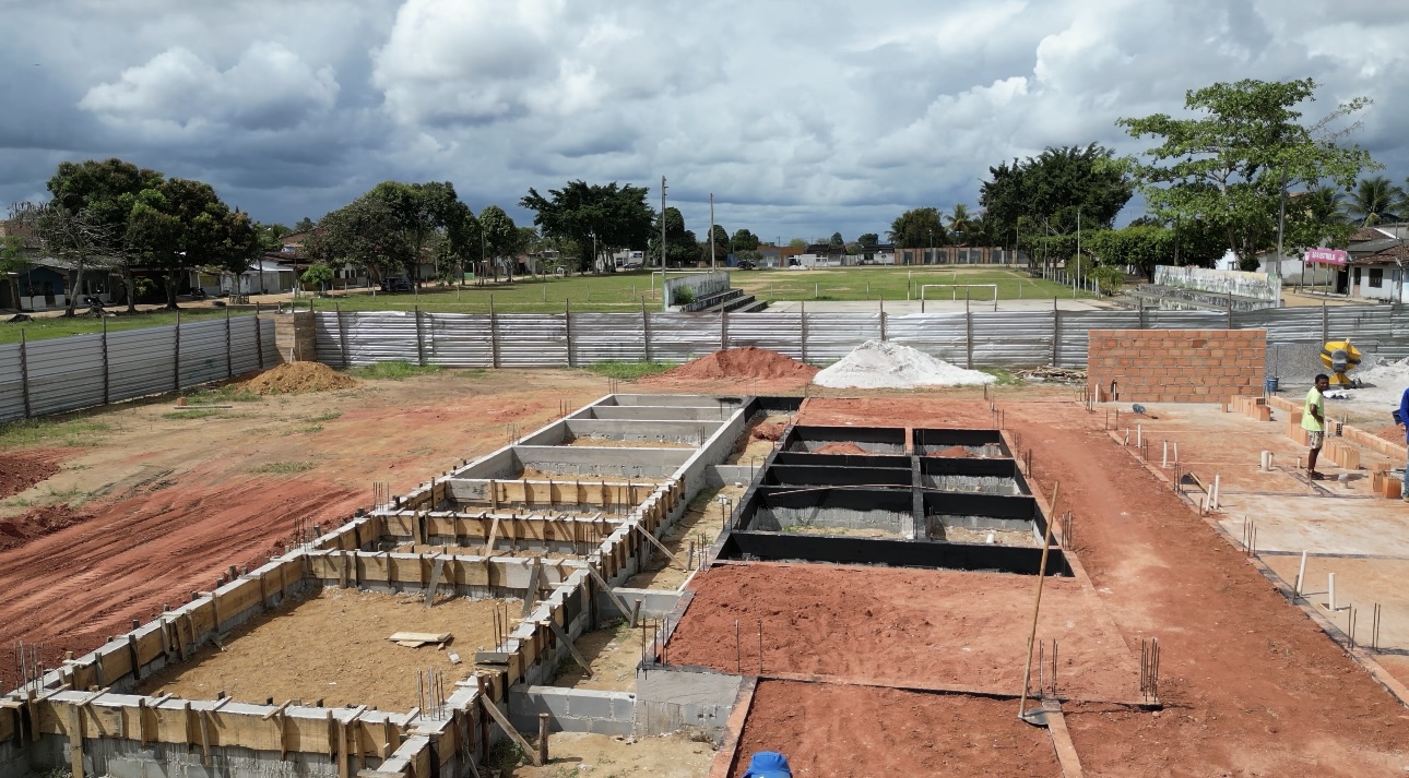 Itabela avana com construo da nova UBS no Campo do Pelado
