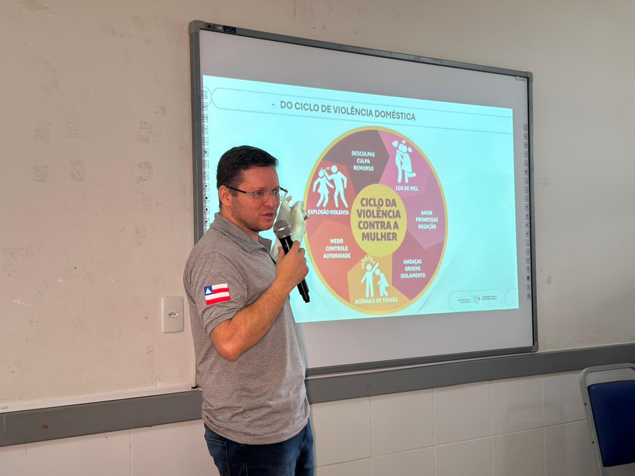 Rede de proteo  fortalecida em ao da Prefeitura de Itabela sobre violncia contra a mulher